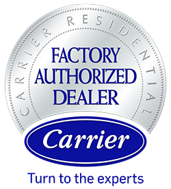 Carrier Factory Authorized Dealer logo